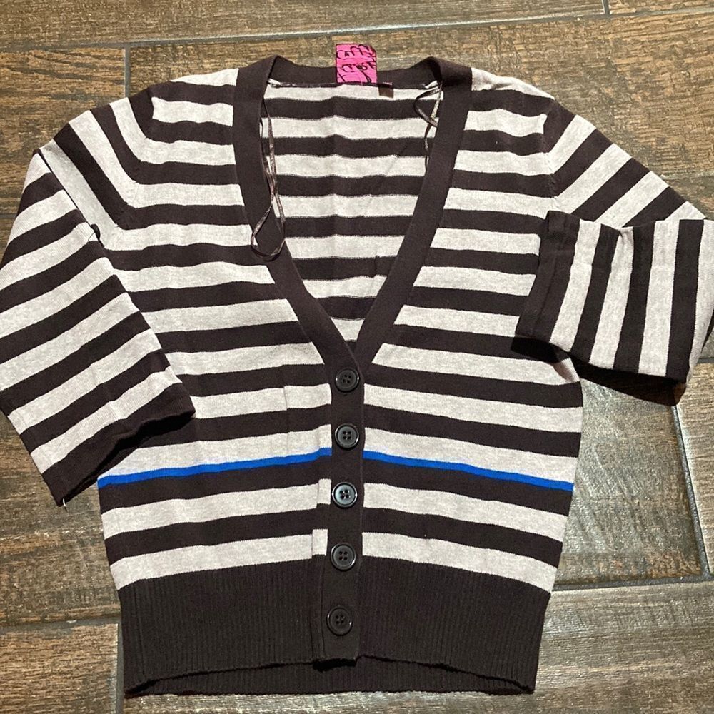Take Out Stripes Woman Sweater Size M